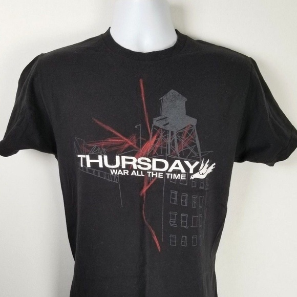 Thursday War All the Time Band Dove Logo Medium - Picture 2 of 5